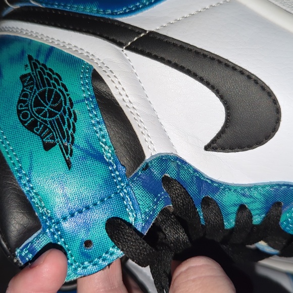 Nike Air Jordan 1 Tennis Shoes Og Tye Dye Shoes - Picture 8 of 12